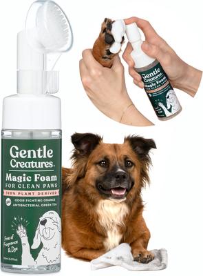 Magic Foam Waterless Shampoo Dog & Cat Paw Cleaner, 5.07-fl oz bottle