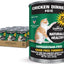 Naturally Healthy Chicken Dinner Formula Pate Grain-Free Canned Wet Cat Food, 22-oz can, case of 12
