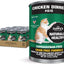 Naturally Healthy Chicken Dinner Formula Pate Grain-Free Canned Wet Cat Food, 22-oz can, case of 12