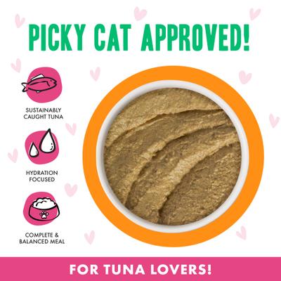 Play Pate Lovers Oh Snap! Tuna & Salmon Grain-Free Wet Cat Food, 5.5-oz can, pack of 8