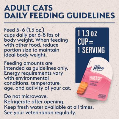 Split Cup Salmon & Sweet Potato Recipe Limited Ingredient Soft Pate in Broth Wet Cat Food, 2.6-oz cup, case of 10