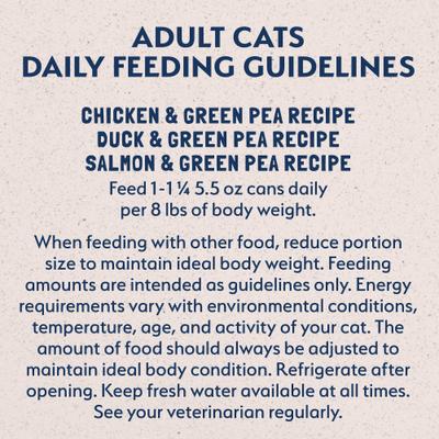 Chicken, Duck & Salmon Variety Pack Limited Ingredient Pate Canned Wet Cat Food, 5.5-oz can, case of 12