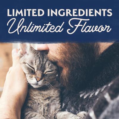 Chicken, Duck & Salmon Variety Pack Limited Ingredient Pate Canned Wet Cat Food, 5.5-oz can, case of 12