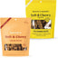 Bundle: Bocce's Bakery Soft & Chewy Peanut Butter & Banana Recipe Dog Treats, 6-oz bag + Cheese Recipe Dog Treats, 6-oz bag