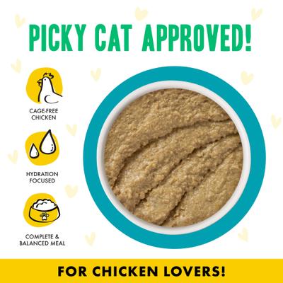 Play Pate Lovers Chicken & Turkey Topsy Turvy Wet Cat Food, 5.5-oz can, pack of 8