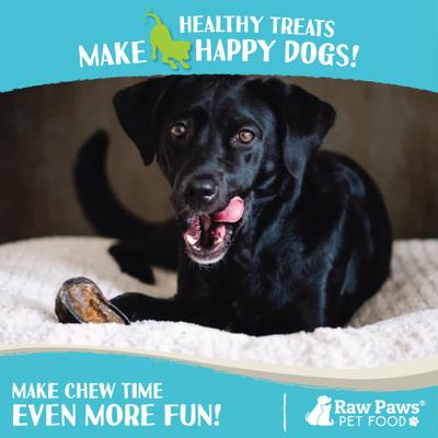 Filled Cow Hooves Peanut Butter Flavor Dog Chews, 5 count