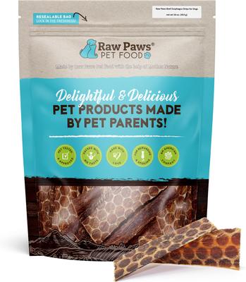 Beef Esophagus 6-inch Dog Chews, 40 count