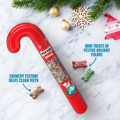 Candy Cane with Mini Dog Treats, 4.5-oz