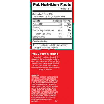 Gingerbread Flavored Dog Biscuits, 24-oz pail