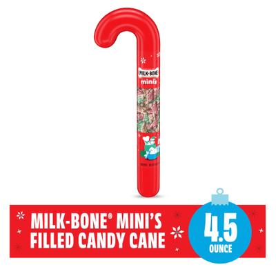 Candy Cane with Mini Dog Treats, 4.5-oz