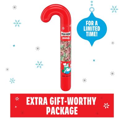 Candy Cane with Mini Dog Treats, 4.5-oz