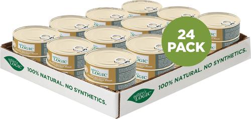 100% Natural Feline Duck & Salmon Recipe Grain-Free Wet Cat Food, 5.5-oz, case of 24