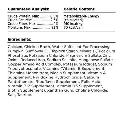 Liberty Chicken & Pumpkin Recipe in Broth Grain-Free Wet Cat Food, 2.75-oz can, case of 24