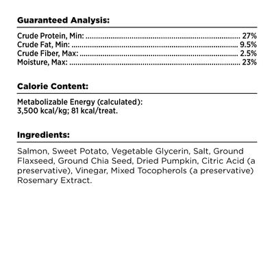 Skin & Coat Salmon Jerky Dog Treats, 10-oz bag