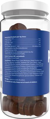 Masticables blandos con probióticos para perros medianos y grandes, 60 unidades