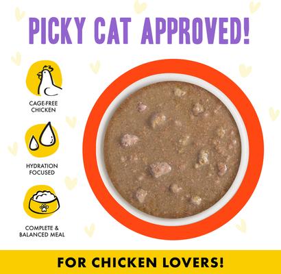 OMG Stir It Up! Chicken & Salmon in Gravy Wet Canned Cat Food, 5.5-oz can, case of 8