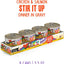OMG Stir It Up! Chicken & Salmon in Gravy Wet Canned Cat Food, 5.5-oz can, case of 8