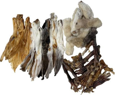 Hypoallergenic Rabbit Dog Chew Treats, box