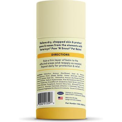 Bálsamo para perros y gatos Paw 'N Snout, botella de 2.5 oz