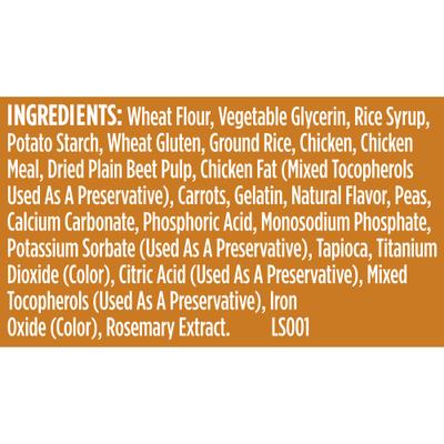 Soup Bones Minis Chews with Real Chicken & Veggies Dog Treats, 6.3-oz pouch (Rachael Ray)