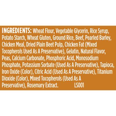 Soup Bones Minis Chews with Real Beef & Barleys Dog Treats, 6.3-oz pouch (Rachael Ray)