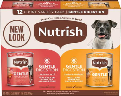 Gentle Digestion Variety Pack Canned Dog Food, 13-oz can, case of 12