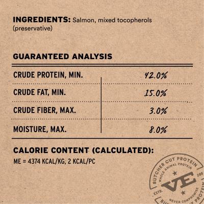 Salmon Bites Grain-Free Freeze-Dried Raw Dog Treats, 5-oz bag