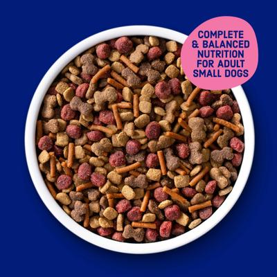 Mini Bits Savory Beef & Chicken Flavors Small Breed Dry Dog Food, 3.5-lb bag