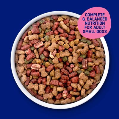 Mini Bits Savory Bacon & Steak Flavor Small Breed Dry Dog Food, 16-lb bag