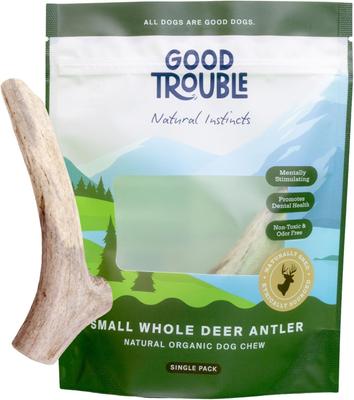 Deer Antler Whole Dog Treat, Small
