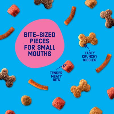 Mini Bits Savory Beef & Chicken Flavors Small Breed Dry Dog Food, 3.5-lb bag