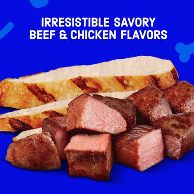 Mini Bits Savory Beef & Chicken Flavors Small Breed Dry Dog Food, 3.5-lb bag