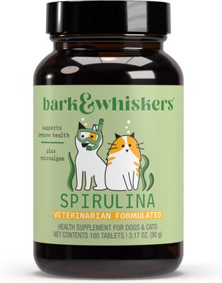 Spirulina Superfood Tablets Dog & Cat Supplement, 180 count