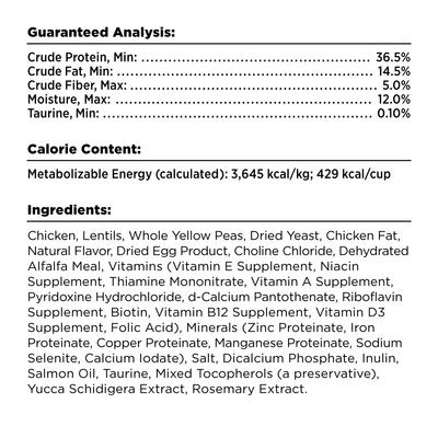 Liberty Chicken Recipe Grain-Free Dry Cat Food, 3-lb bag