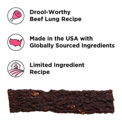 Liberty Hip & Joint Beef Liver Recipe Jerky Dog Treats, 5-oz bag