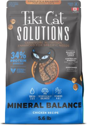 Solutions Mineral Balance Chicken Grain-Free Dry Cat Food, 5.6-lb bag