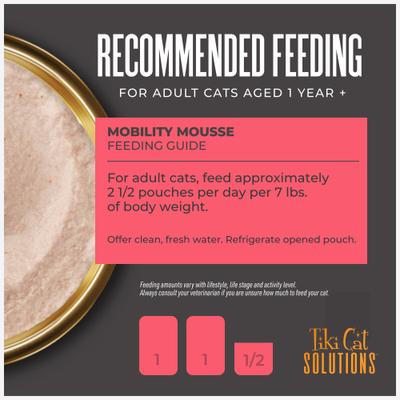 Solutions Mousse Mobility Grain-Free Wet Cat Food, 2.4-oz pouch, case of 12