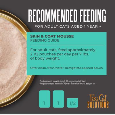 Solutions Function Formula Skin & Coat Salmon Recipe in Broth Wet Cat Food, 2.4-oz, case of 12