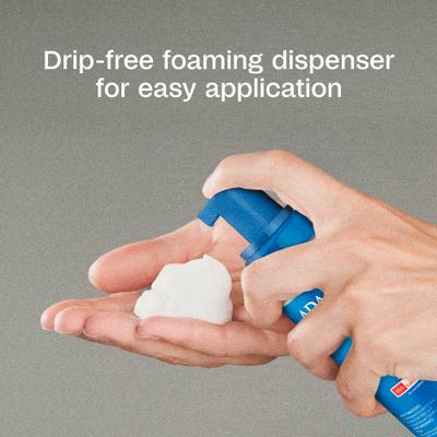 Champú espumoso para gatos con fórmula para piel sensible Plus, antipulgas y garrapatas, botella de 283 ml