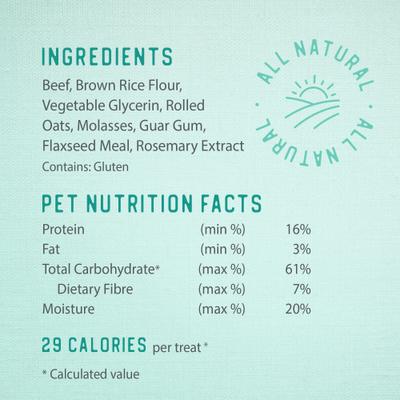 Value Pack Chewy Beef Sticks Dog Treats, 7.6-oz bag