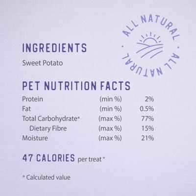 Value Pack Sweet Potato Chews Dog Treats, 28-oz bag