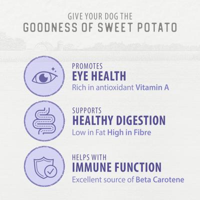 Value Pack Sweet Potato Chews Dog Treats, 28-oz bag