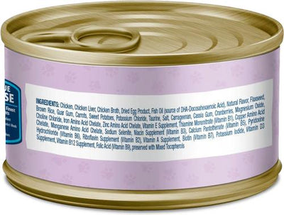 Baby Blue Healthy Growth Formula Natural Chicken Recipe Kitten Wet Food, 3-oz can, case of 24