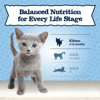 Baby Blue Healthy Growth Formula Natural Chicken Recipe Kitten Wet Food, 3-oz can, case of 24
