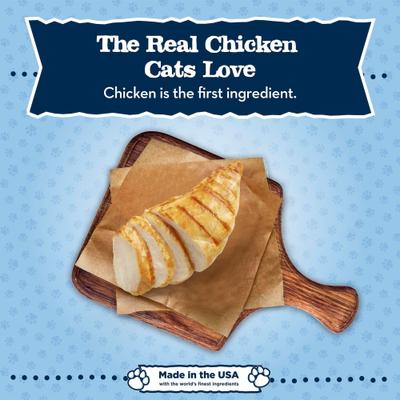 Baby Blue Healthy Growth Formula Natural Chicken Recipe Kitten Wet Food, 3-oz can, case of 24