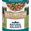Health Protection Salmon Broth, Salmon, Pumpkin & Brown Rice Stew Wet Dog Food, 12.5-oz can, case of 6