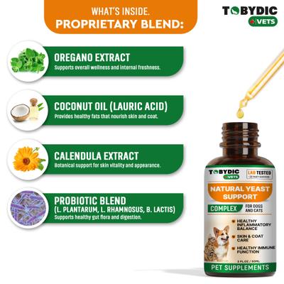 Herbal Comfort & Wellness Liquid Supplement for Dogs & Cats, 2-fl oz bottle