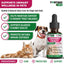 Natural Urinary Support with Cranberry Bladder & Kidney Liquid Supplement for Dogs & Cats, 60-mL bottle