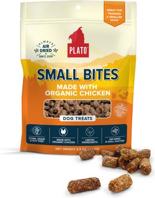 Small Bites Salmon Grain-Free Dog Treats, 6-oz bag