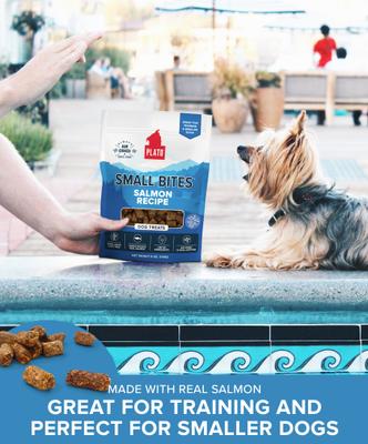 Small Bites Salmon Grain-Free Dog Treats, 6-oz bag